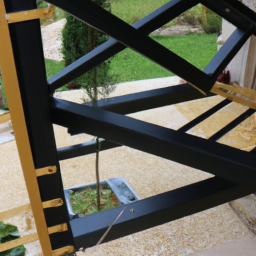 Création de pergola avec toiture véranda en PVC Annoeullin